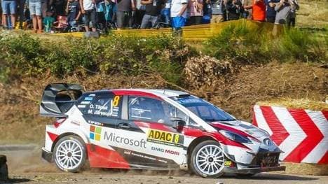 Ott Tänak hat bei der Rallye Deutschland weiter alles im Griff
