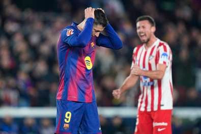 Lewandowski verschießt Elfer und erntet Spott