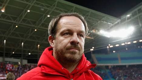 Alexander Zorniger als Trainer von RB Leipzig