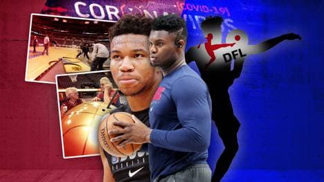 Giannis Antetokounmpo und Zion Williamson helfen Mitarbeitern in ihren heimischen Arenen