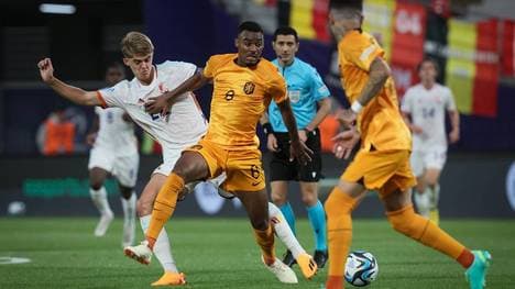 Ausgeschieden mit der Niederlande: Ryan Gravenberch (m.)