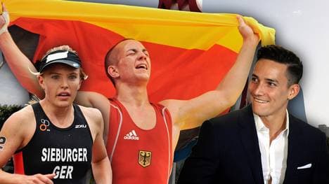 Lisa Sieburger, Frank Stäbler, Marcel Nguyen