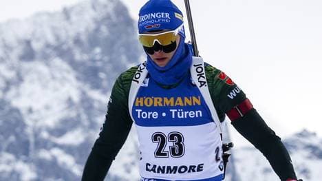Nicht nur Vanessa Hinz hatte mit der Kälte beim Biathlon in Kanada zu kämpfen