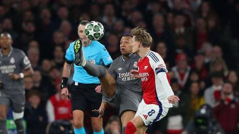 Kylian Mbappe und Real Madrid müssen einen Drei-Tore-Rückstand gegen den FC Arsenal aufholen