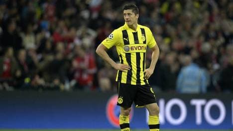 Robert Lewandowski spielte bis 2014 bei Borussia Dortmund