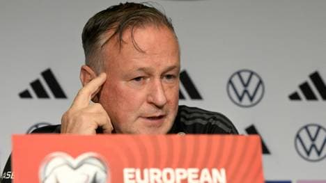 Nordirlands Trainer Michael O'Neill 