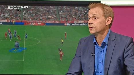 Olaf Thon in der Telekom Spieltaganalyse auf SPORT1