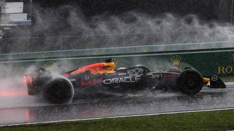 Max Verstappen profierte in Brasilien von einem kostenlosen Reifenwechsel während der Roten Flagge