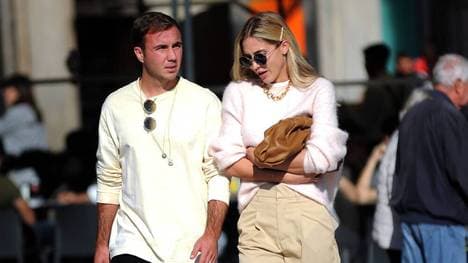 Mario Götze (hier mit Ehefrau Ann-Kathrin) wechselt aus Eindhoven zu Eintracht Frankfurt