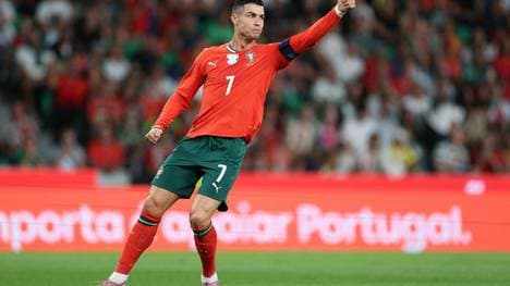 Cristiano Ronaldo geht in seine sechste WM