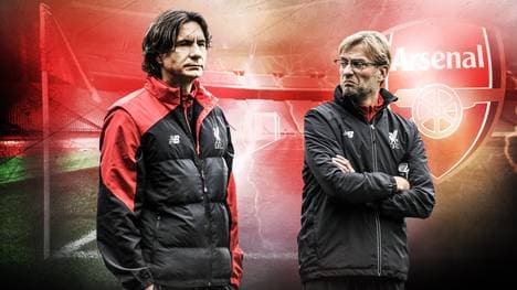 Zeljko Buvac (l.) st seit 17 Jahren der Co-Trainer von Jürgen Klopp