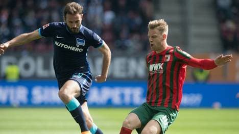 Hertha gewinnt ein umkämpftes Spiel in Augsburg