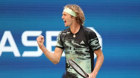 Alexander Zverev steht in der dritten Runde der US Open