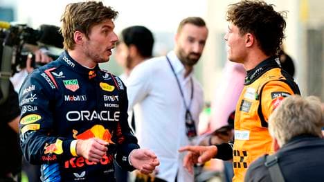 Max Verstappen und Lando Norris lieferten sich bei USA-GP ein irres Duell