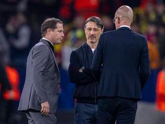 Nach den letzten Auftritten ist Niko Kovac in den Fokus gerückt. Lars Ricken verteidigt seinen Trainer.