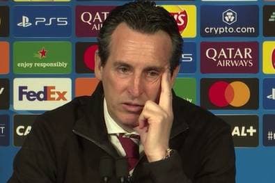 Trotz Hinspiel-Pleite: Emery glaubt an Villa-Sieg gegen PSG