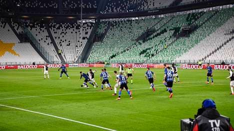 In Italien fanden kurz vor der Corona-Pause noch Geisterspiele statt