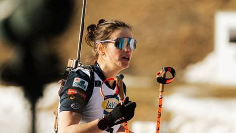 Ist von ihrem Arbeitgeber gekündigt worden: Biathletin Julia Simon