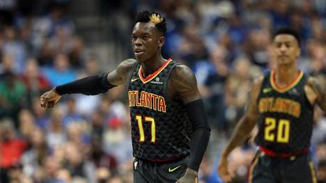 Dennis Schröder spielt seit 2013 für die Atlanta Hawks in der NBA