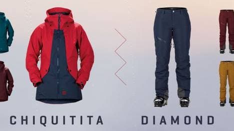 Die Chiquitita Jacket & Diamond Pants von Sweet Protection