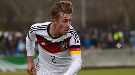 Felix Passlack U17 Italien v U17 Deutschland - UEFA Elite Runde U 17