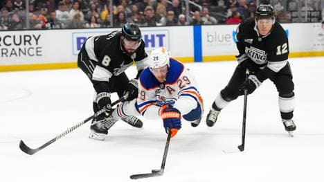 Leon Draisaitl ist in den NHL-Playoffs mit seinen Oilers in Not
