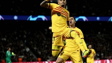 Raphinha lässt Barca jubeln