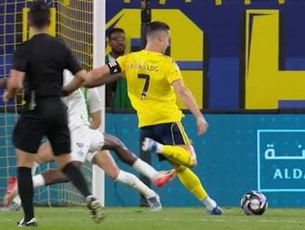 Beim deutlichen 5:2-Sieg von Al Nassr gegen Schlusslicht Al Najma schnürt Cristiano Ronaldo einen Doppelpack. Auch Ex-Bayern-Star Sadio Mané zeigt eine starke Leistung.