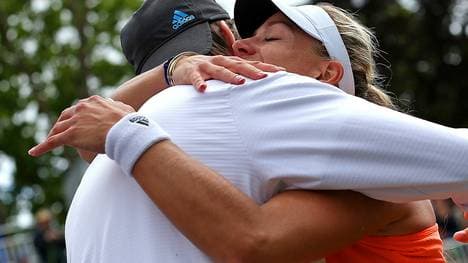 Angelique Kerber hält ihren Trainer Torben Beltz für "den positivsten Menschen"