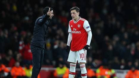 Mikel Arteta widerspricht Mesut Özil mit klaren Worten