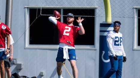 Carson Wentz wechselte 2021 zu den Indianapolis Colts