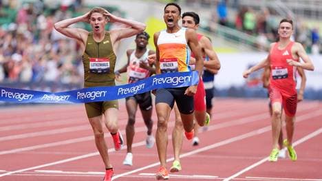 Seinen Namen sollte man sich merken! Cooper Lutkenhaus sorgt für eine Leichtathletik-Sensation.