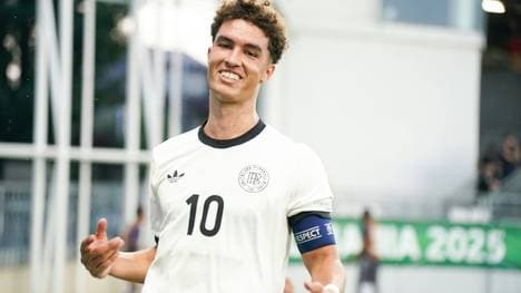 Noah Darvich bei der U19-EM