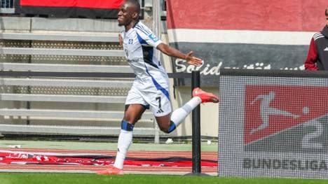 Jean-Luc Dompé war zweimal für den HSV erfolgreich