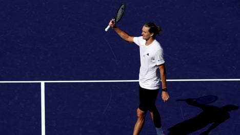Alexander Zverev steht in Indian Wells im Halbfinale