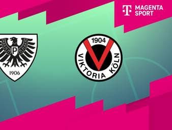SC Preußen Münster - FC Viktoria Köln: Tore und Highlights | 3. Liga