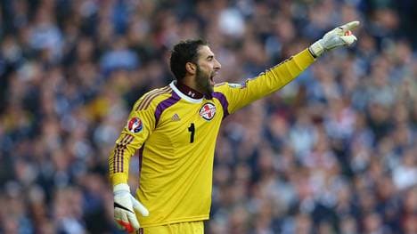 Scotland v Georgia - EURO 2016 Qualifier, Giorgi Loria
