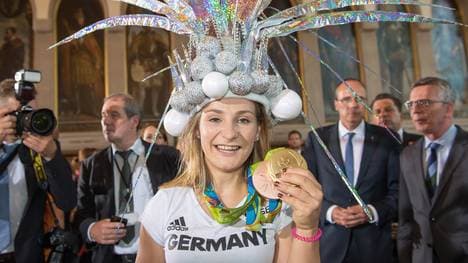 German Olympic Team Welcome Home Reception