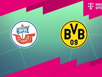Hansa Rostock - Borussia Dortmund II: Tore und Highlights | 3. Liga