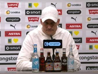 Nachdem St. Paulis Trainer Alexander Blessin nach der 1:2-Niederlage gegen den SC Freiburg den Schiedsrichters als "respektlos" bezeichnet hatte, nimmt er die Aussage in der PK zurück.