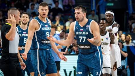 Luka Doncic und seine Teamkollegen haderten mit zahleichen Schiedsrichter-Entscheidungen