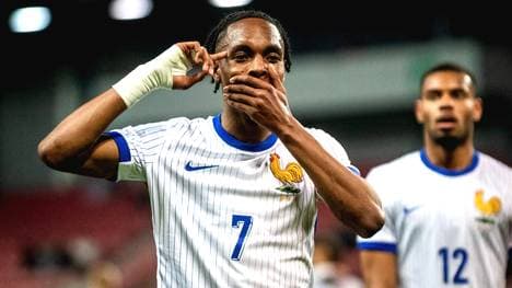 Mathys Tel schießt Frankreich ins EM-Halbfinale