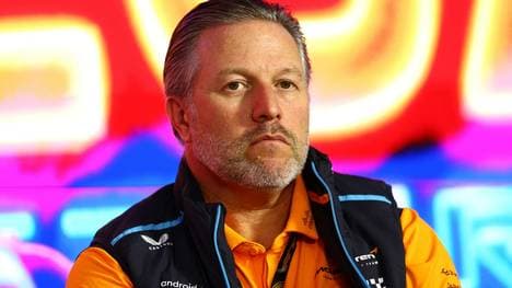 Zufrieden: McLaren-Cef Zak Brown