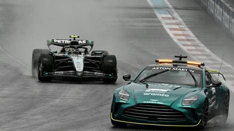 Antonelli hinter dem Safety-Car