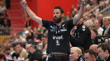 Weiter im Titelrennen: Bennet Wiegert und der SCM