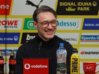 Niko Kovac freut sich über das erste Bundesliga-Tor von Luca Reggiani. Kurios ist dann, was er sich vom Youngster erhofft. 