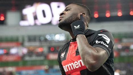 Erhält ein Zwischenzeugnis einer Leverkusen-Legende: Victor Boniface