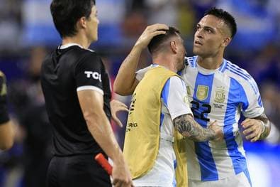 Drama um Messi: Argentinien gewinnt chaotisches Copa-Finale