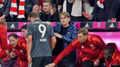 Christoph Freund (M.) hat die Gerüchte um Harry Kane kommentiert