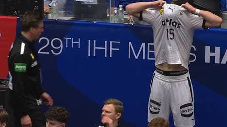 Juri Knorr verletzte sich gegen Polen